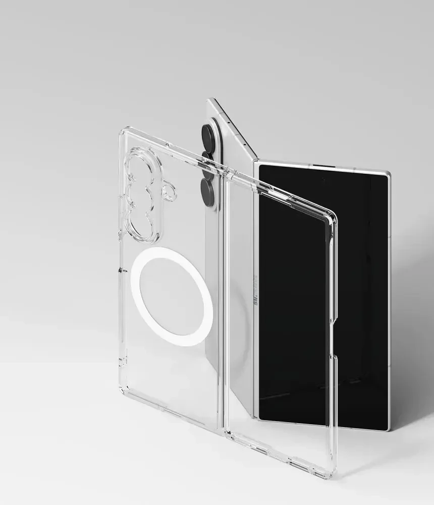 Dėklas RINGKE FUSION MAGNETIC MAGSAFE GALAXY Z FOLD 8 ULTRA CLEAR