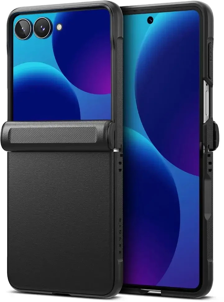Dėklas RINGKE ONYX FLAP GALAXY Z FLIP 8 Juodas