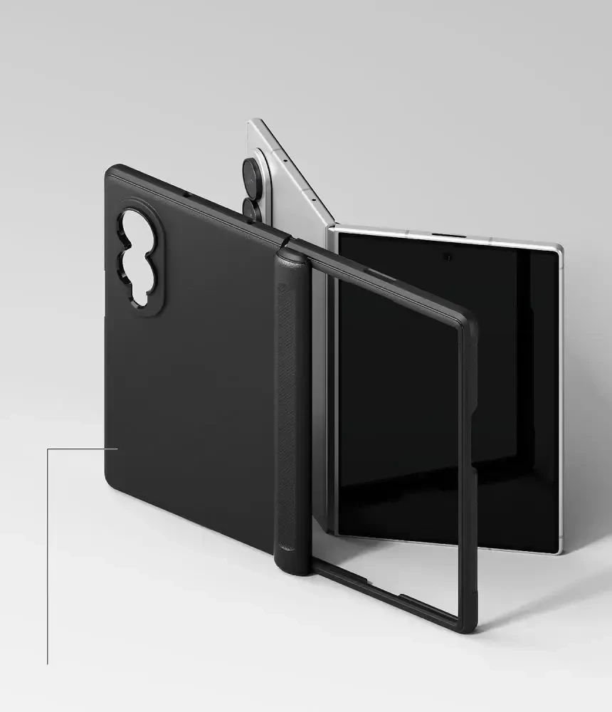 Dėklas RINGKE ONYX FLAP MAGNETIC MAGSAFE GALAXY Z FOLD 8 Juodas