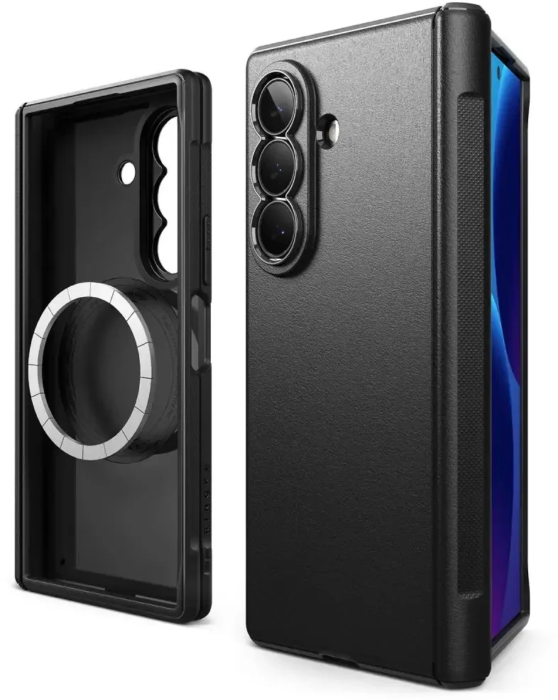Dėklas RINGKE ONYX FLAP MAGNETIC MAGSAFE GALAXY Z FOLD 8 ULTRA Juodas