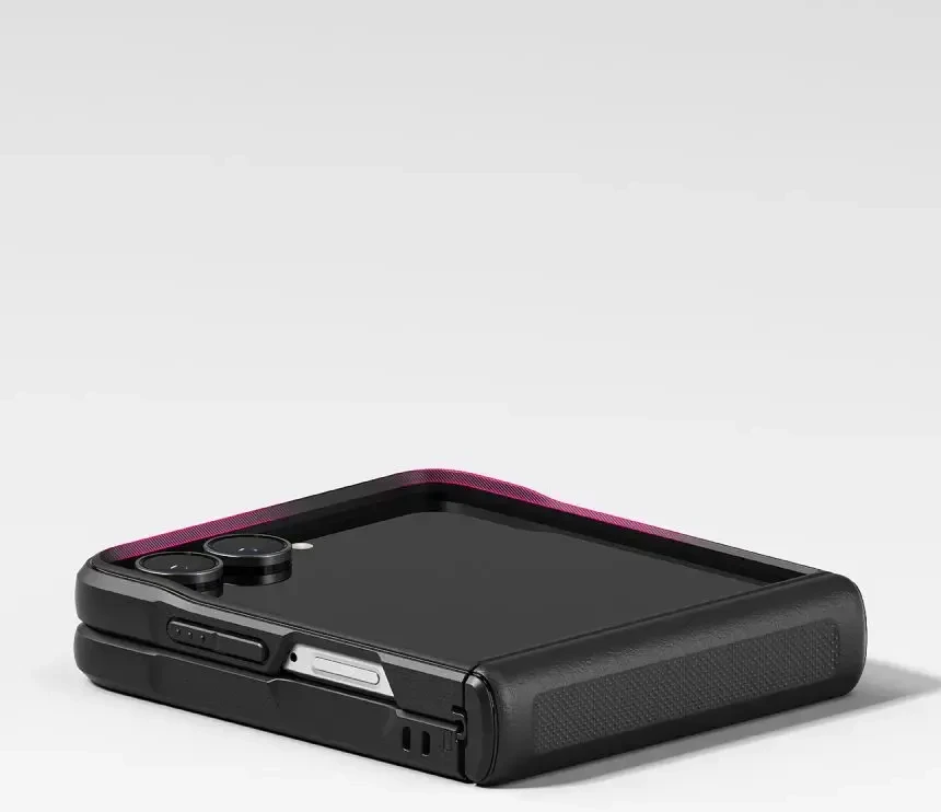 Dėklas RINGKE ONYX FLAP MAGNETIC MAGSAFE GALAXY Z FLIP 8 Juodas