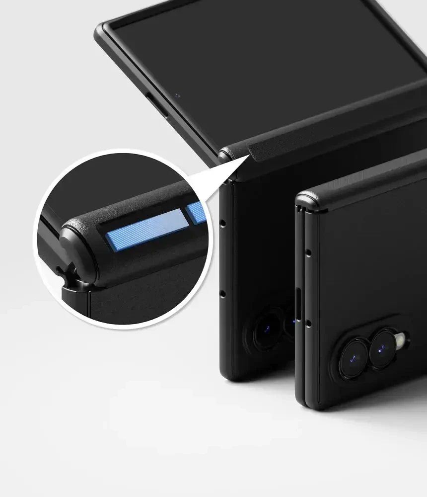 Dėklas RINGKE ONYX FLAP MAGNETIC MAGSAFE GALAXY Z FOLD 8 Juodas