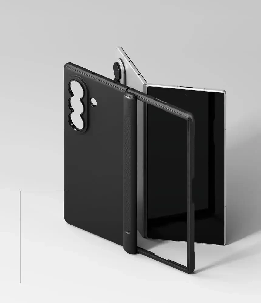 Dėklas RINGKE ONYX FLAP MAGNETIC MAGSAFE GALAXY Z FOLD 8 ULTRA Juodas