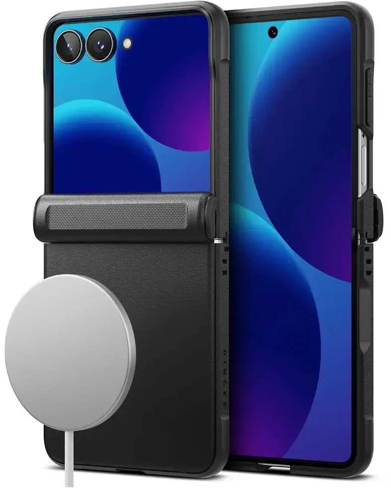 Dėklas RINGKE ONYX FLAP MAGNETIC MAGSAFE GALAXY Z FLIP 8 Juodas
