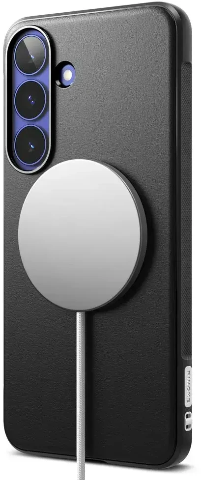 RINGKE ONYX MAGNETINIS MagSafe DĖKLAS Samsung Galaxy S26 FE juodos spalvos