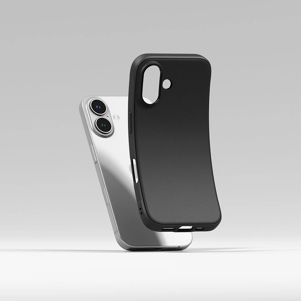 Apple iPhone 16 Ringke Onyx Magnetic MagSafe dėklas telefonui juodos spalvos
