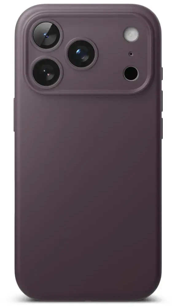 RINGKE SILIKONINIS MAGNETINIS MAGSAFE DĖKLAS iPhone 17 PRO MAX / 18 PRO MAX BURGUNDO SPALVOS