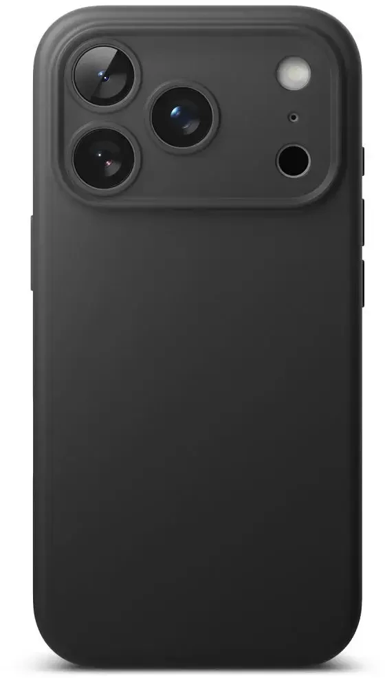 RINGKE SILIKONINIS MAGNETINIS MAGSAFE DĖKLAS iPhone 17 PRO MAX / 18 PRO MAX Juodas