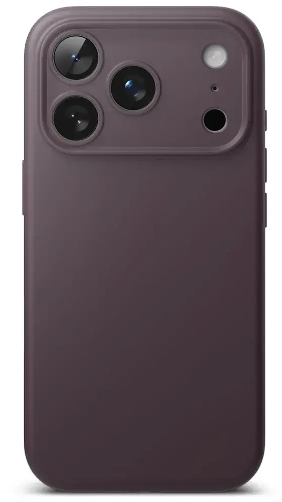 RINGKE SILIKONINIS MAGNETINIS MAGSAFE DĖKLAS iPhone 17 PRO / 18 PRO BURGUNDO SPALVOS