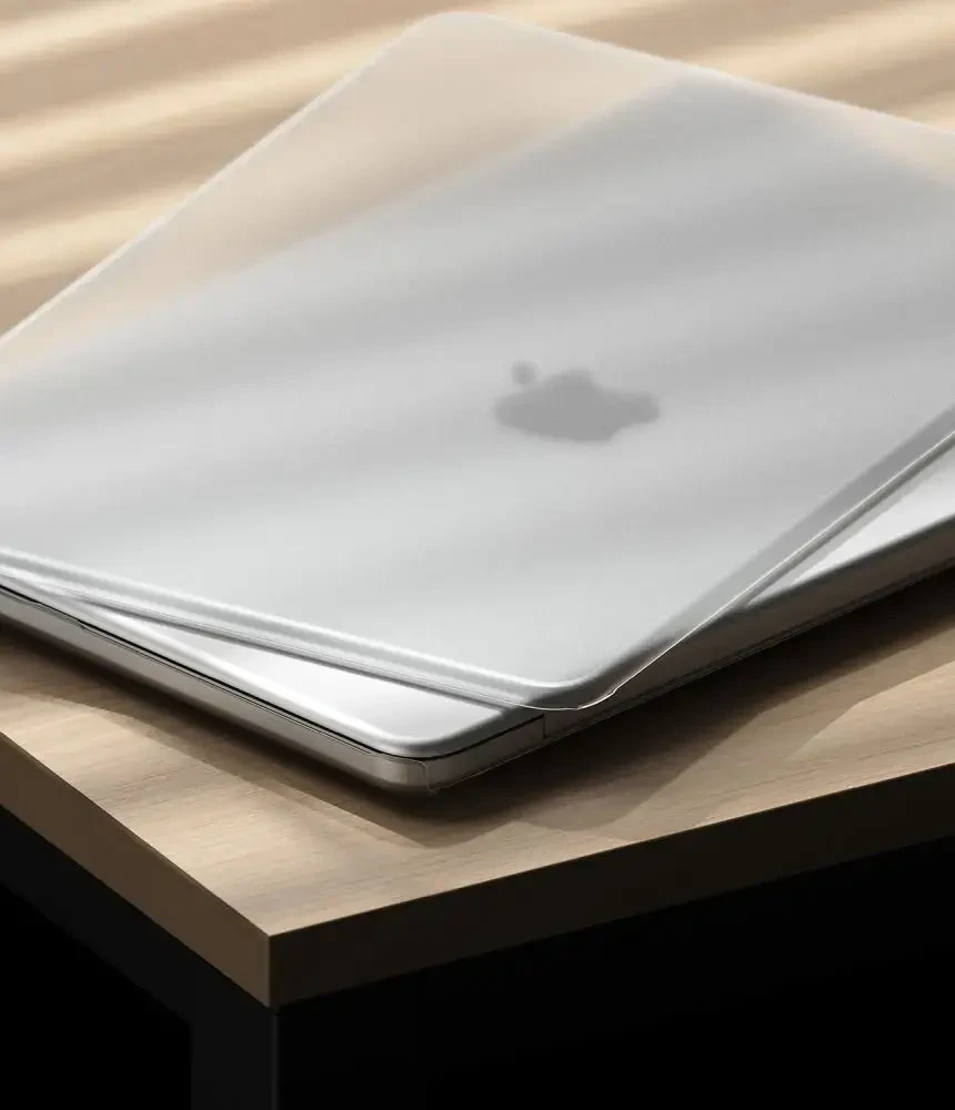 Dėklas RINGKE SLIM MACBOOK NEO 13 2026 matinis permatomas