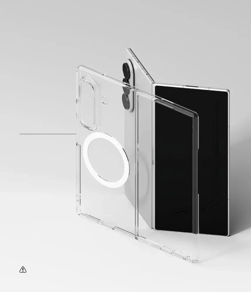 Dėklas RINGKE SLIM MAGNETIC MAGSAFE GALAXY Z FOLD 8 ULTRA CLEAR