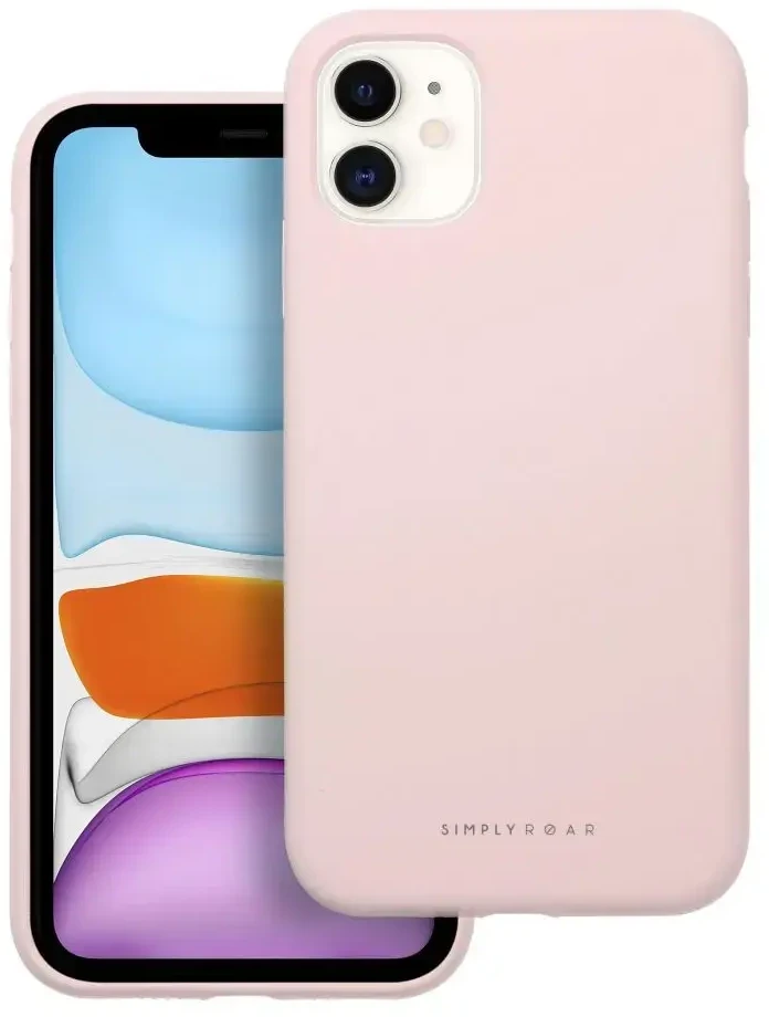 ROAR dėklas CLOUD SKIN, skirtas IPHONE 11 Light Rožinė