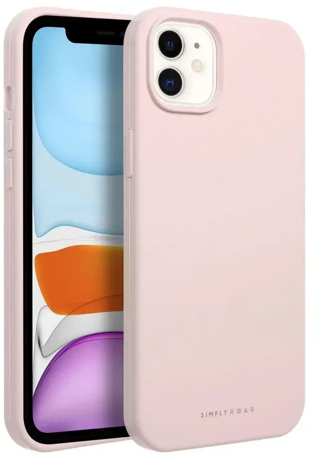 ROAR dėklas CLOUD SKIN, skirtas IPHONE 11 Light Rožinė