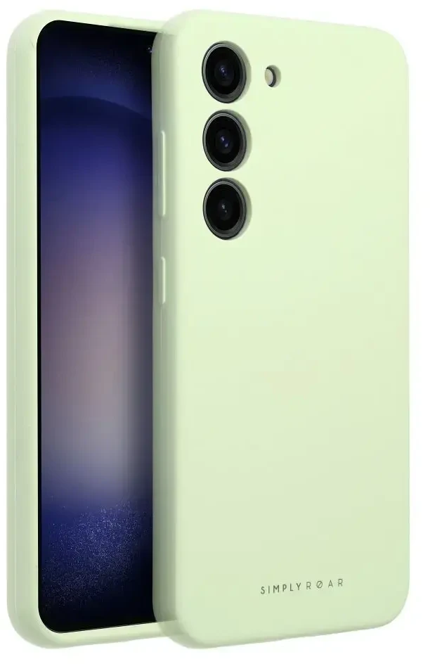 Dėklas ROAR futerał CLOUD SKIN do SAMSUNG S26 FE / S25 FE Jasnozielony