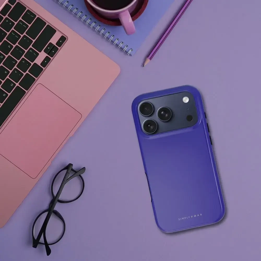 Dėklas ROAR futerał RAINBOW BUMPER kompatybilny su MagSafe do SAMSUNG S26 Plus violetinė