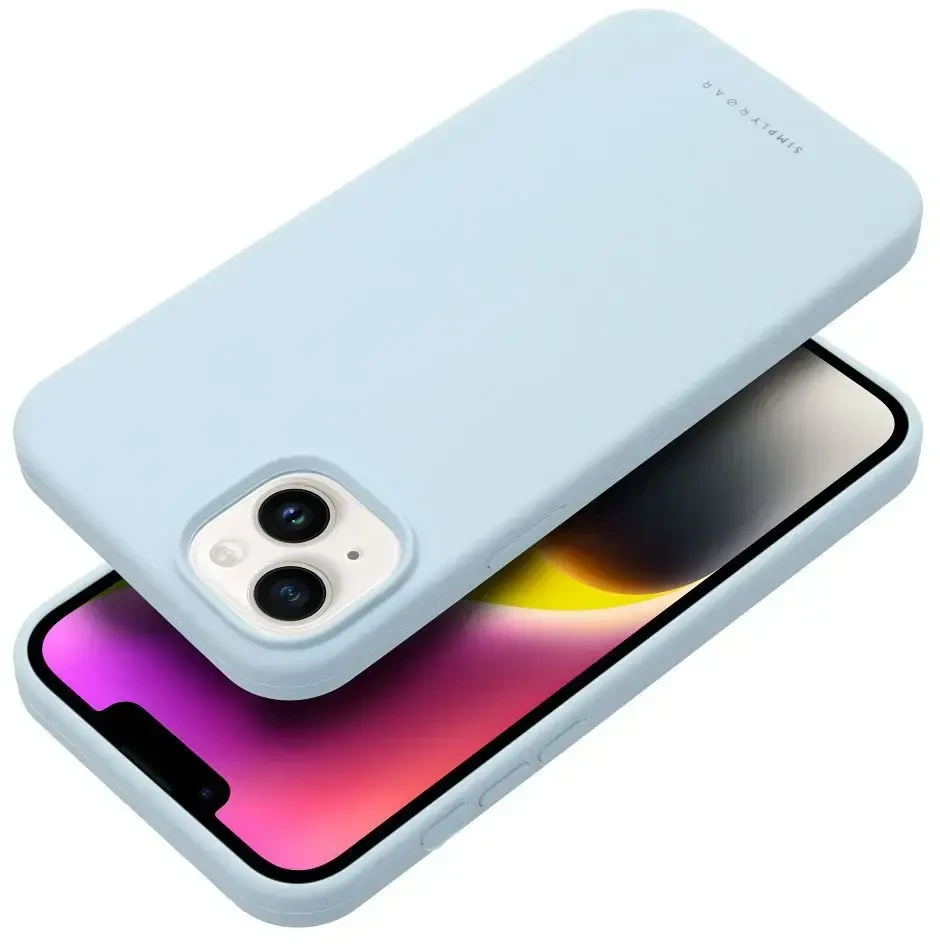 ROAR dėklas CLOUD SKIN, skirtas IPHONE 14 Light Mėlyna