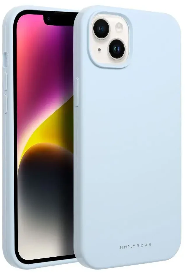 ROAR dėklas CLOUD SKIN, skirtas IPHONE 14 Light Mėlyna