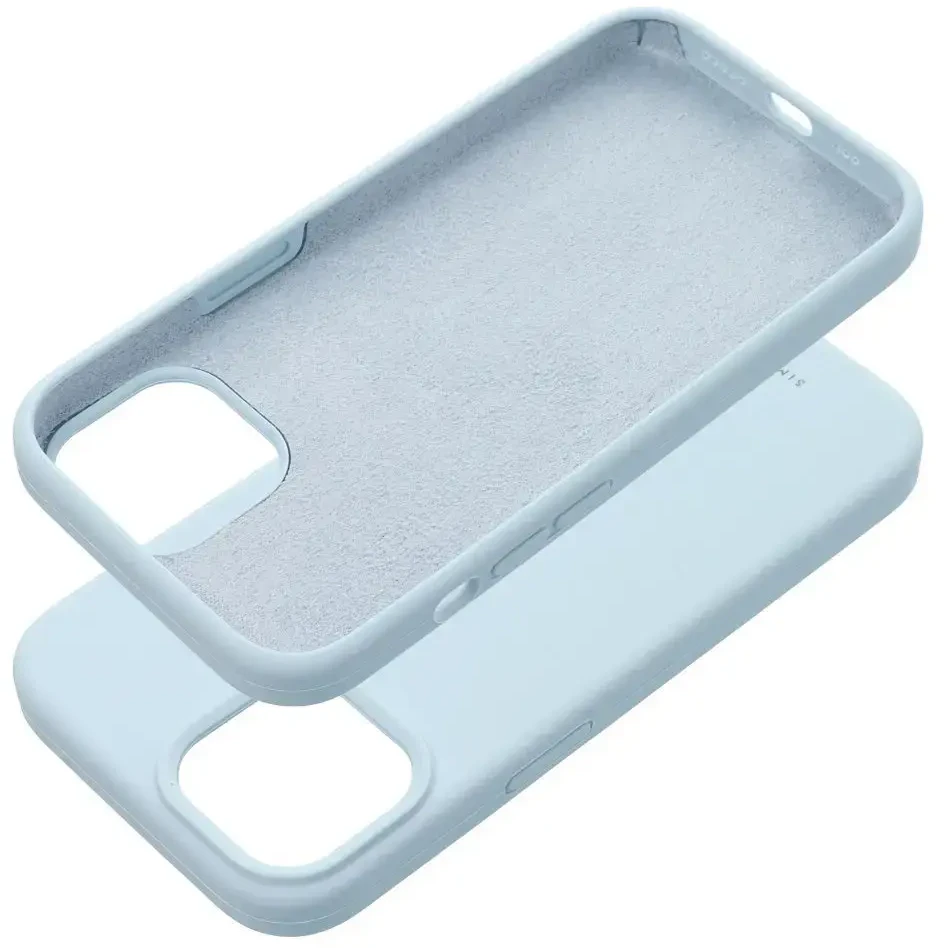 ROAR dėklas CLOUD SKIN, skirtas IPHONE 15 Light Mėlyna