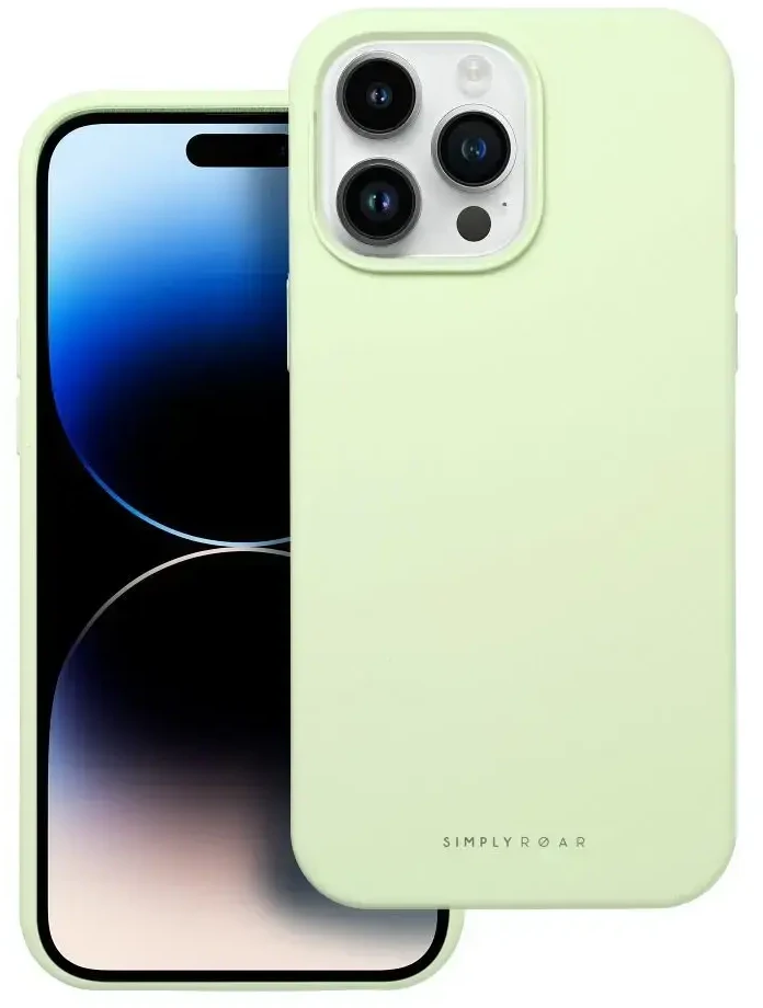 ROAR dėklas CLOUD SKIN, skirtas IPHONE 14 Pro Max Light žalias