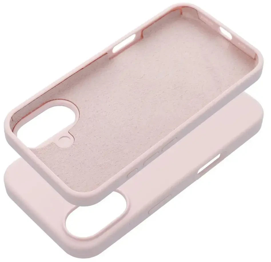ROAR dėklas CLOUD SKIN, skirtas IPHONE 16 Light Rožinė