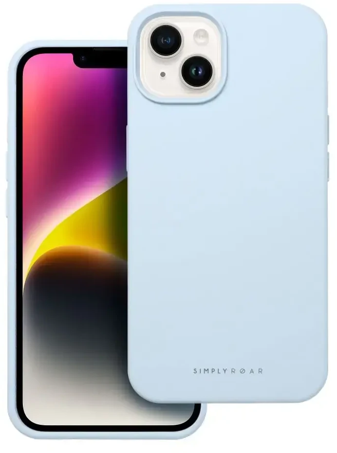 ROAR dėklas CLOUD SKIN, skirtas IPHONE 14 Light Mėlyna