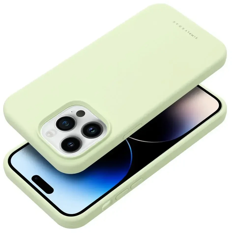 ROAR dėklas CLOUD SKIN, skirtas IPHONE 14 Pro Max Light žalias