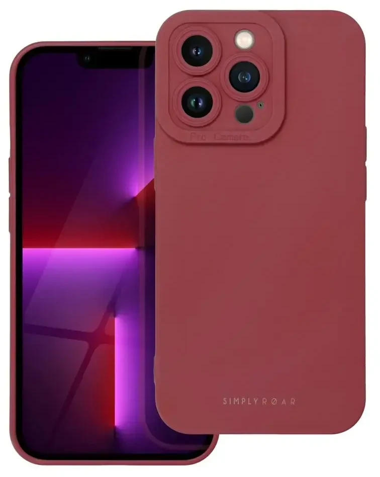 Dėklas ROAR case LUNA for IPHONE 18 Pro / 17 Pro Raudona