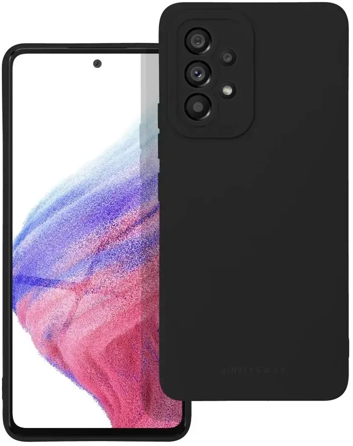 ROAR dėklas LUNA skirtas Samsung Galaxy A53 5G juodos spalvos