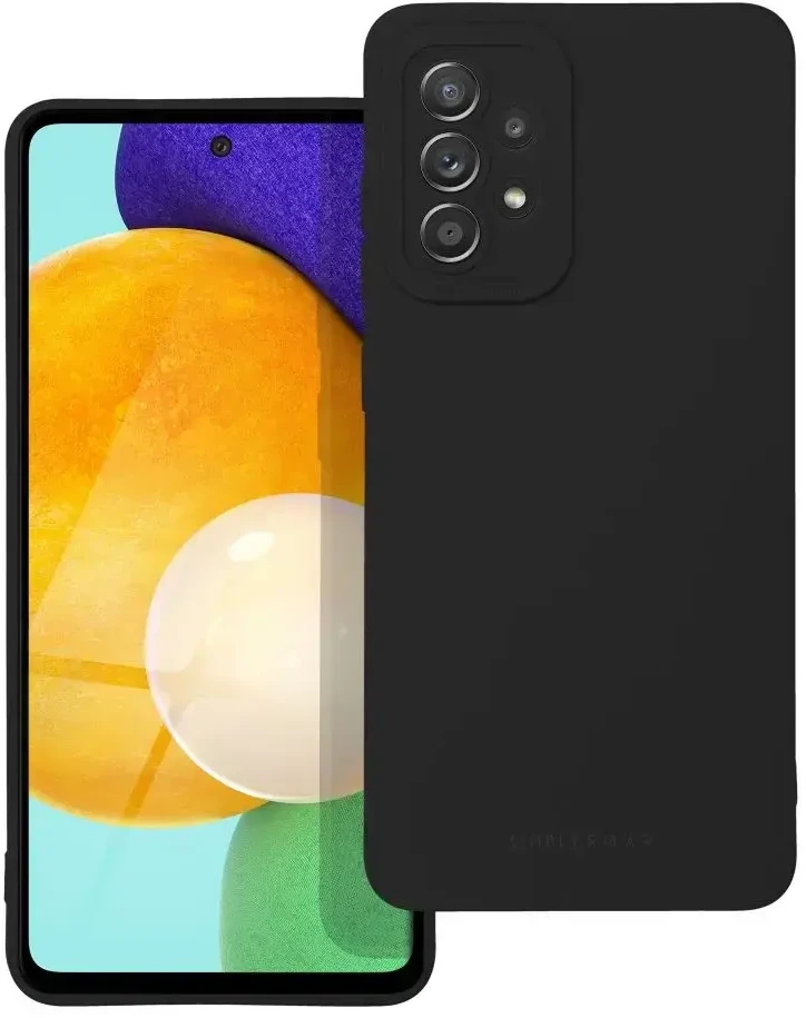 ROAR dėklas LUNA skirtas Samsung Galaxy A52 5G / A52 LTE (4G) / A52s 5G juodos spalvos