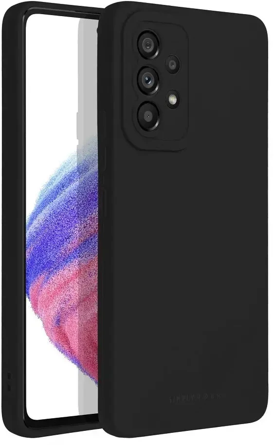 ROAR dėklas LUNA skirtas Samsung Galaxy A53 5G juodos spalvos