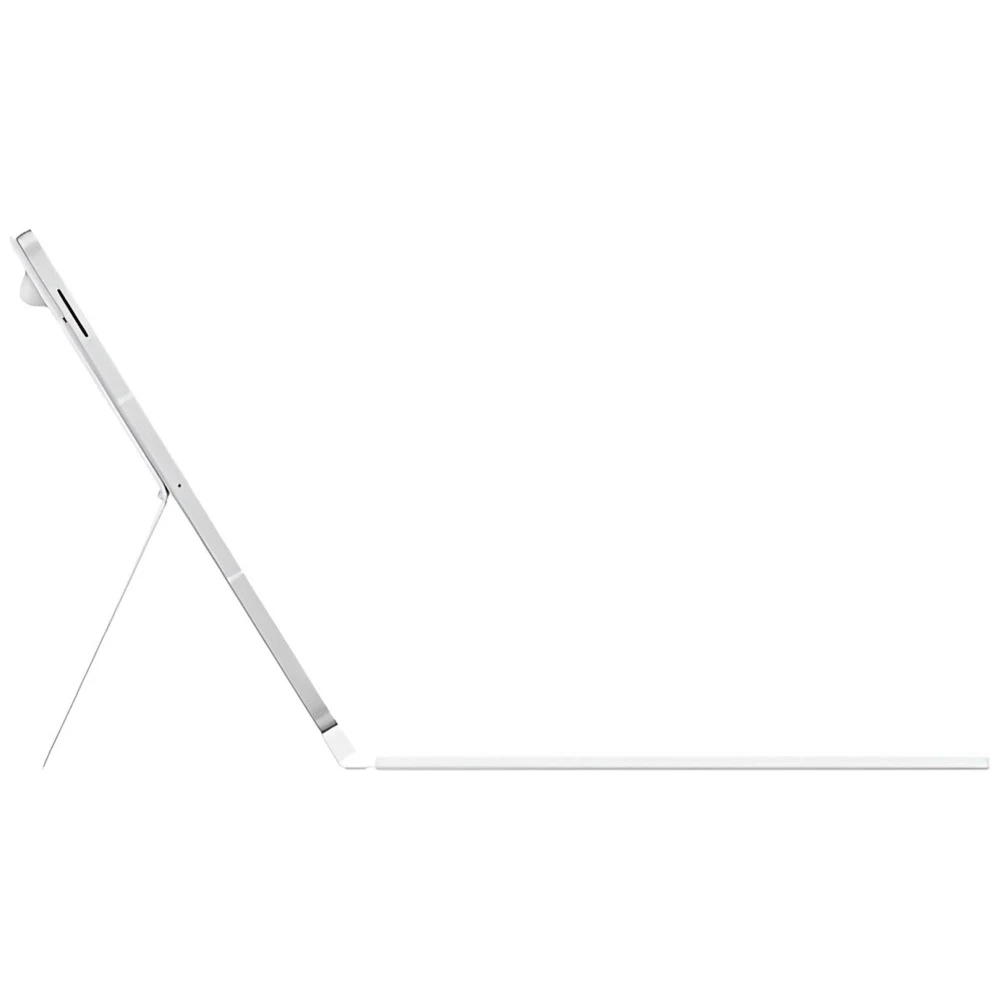 DX625UW knygos dangtelis su klaviatūra – dirbtinio intelekto klavišas, „Samsung Galaxy Tab S10 FE+“, baltas