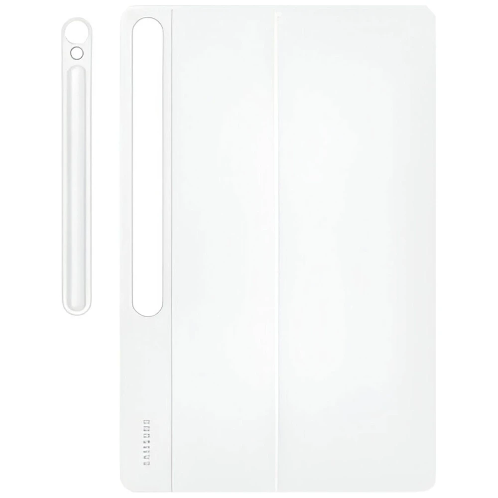DX625UW knygos dangtelis su klaviatūra – dirbtinio intelekto klavišas, „Samsung Galaxy Tab S10 FE+“, baltas