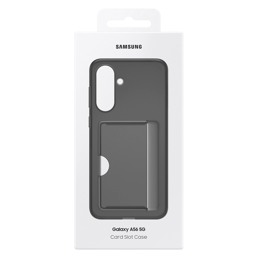 Dėklas Samsung Galaxy A56 Card Slot Cover Juodas