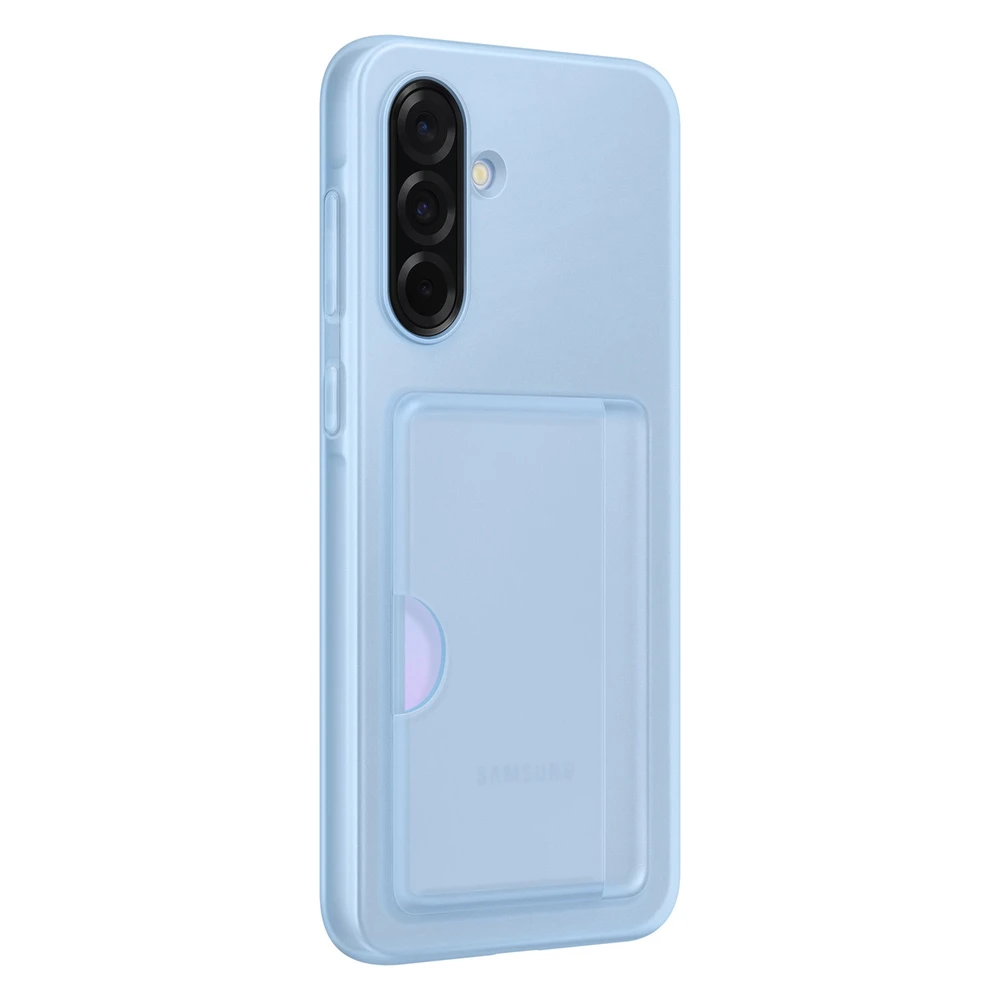 Dėklas Samsung Galaxy A36 kortelių lizdo dangtelis Mėlyna