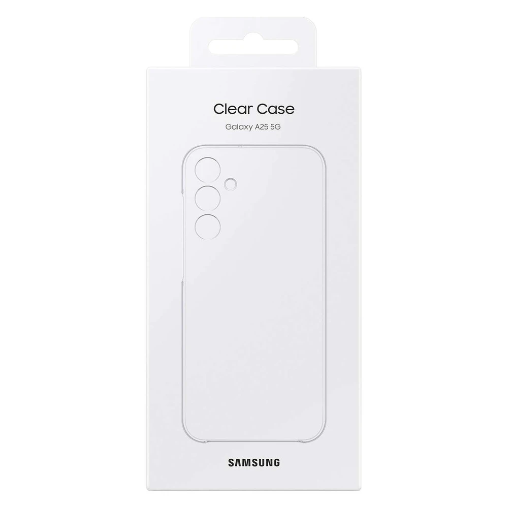 Dėklas „Samsung Galaxy A25 5G“ skaidrus dangtelis, skaidrus