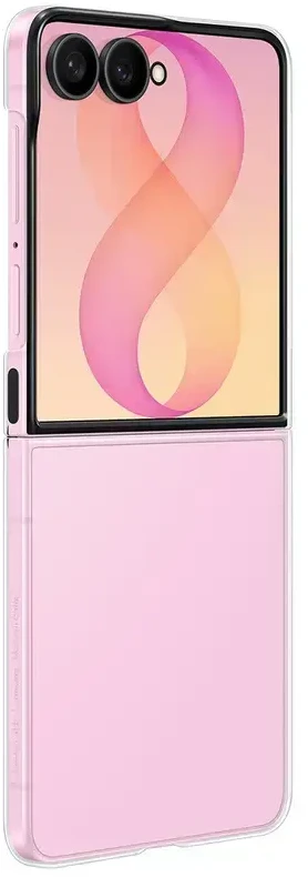 Dėklas QF776CTE skaidrus „Samsung Galaxy Flip 8“, permatomas