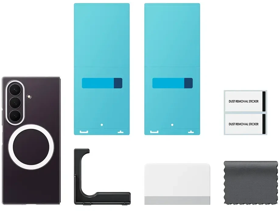 Dėklas CF976CTE skaidrus magnetas „Samsung Galaxy Fold 8 Ultra“, permatomas