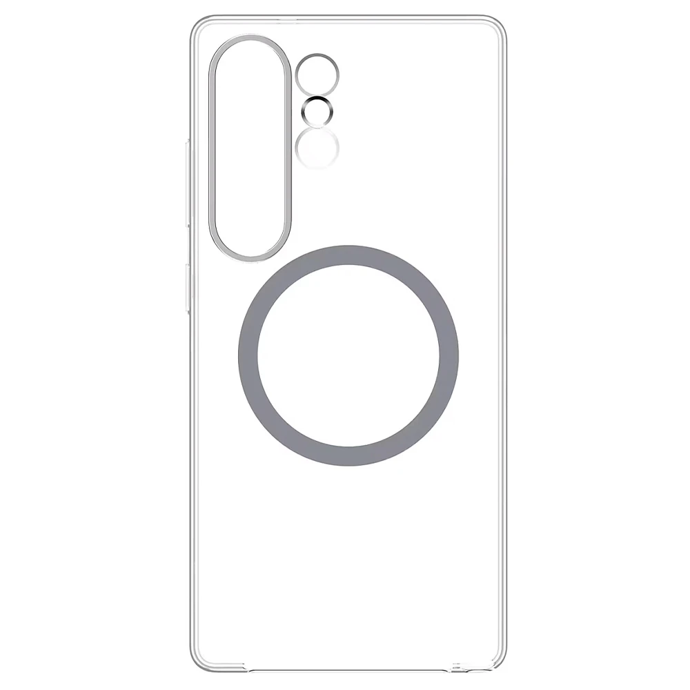 Spigen FPS938SAATW skaidrus magnetinis dėklas Samsung Galaxy S25 Ultra, skaidrus