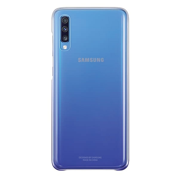Dėklas Samsung Galaxy A70 Gradation Nugarėlė Violetinė