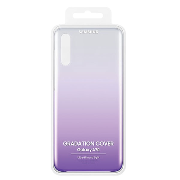 Dėklas Samsung Galaxy A70 Gradation Nugarėlė Violetinė