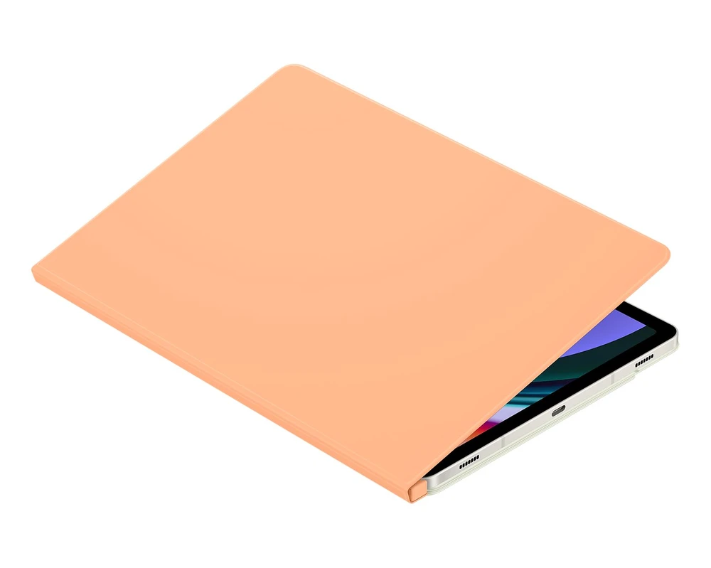 112803 EF-BX710POE Samsung Smart Book Cover Galaxy Tab S9/S9 FE dėklas planšetiniam kompiuteriui oranžinės spalvos