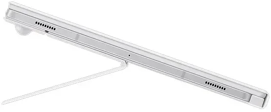 112803 EF-DX825UWE Samsung Book dėklas su klaviatūra Galaxy Tab S9+/S9 FE+/S10+ baltos spalvos