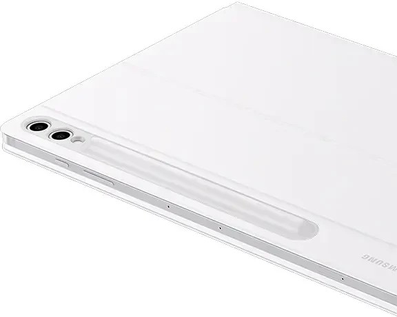 112803 EF-DX825UWE Samsung Book dėklas su klaviatūra Galaxy Tab S9+/S9 FE+/S10+ baltos spalvos