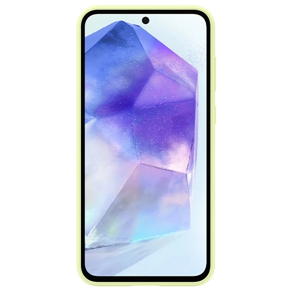PA556TMEGWW silikoninis dėklas, skirtas Samsung Galaxy A55 Lime (Lime)