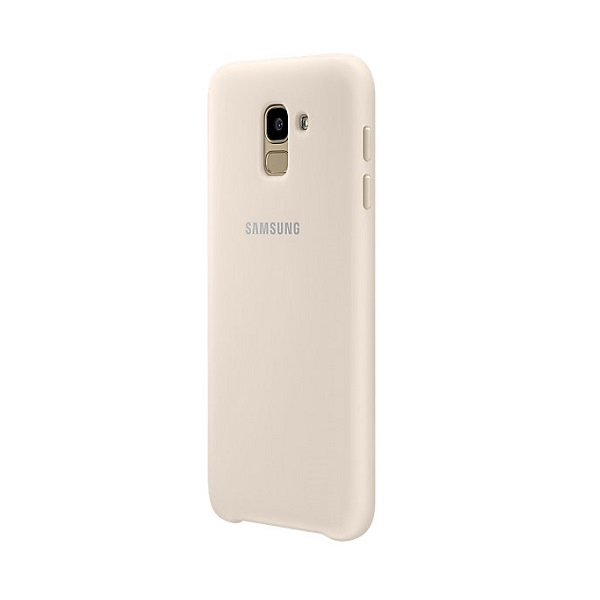 Galaxy J6 dviejų sluoksnių dėklas (Auksinis)