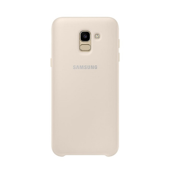 Galaxy J6 dviejų sluoksnių dėklas (Auksinis)