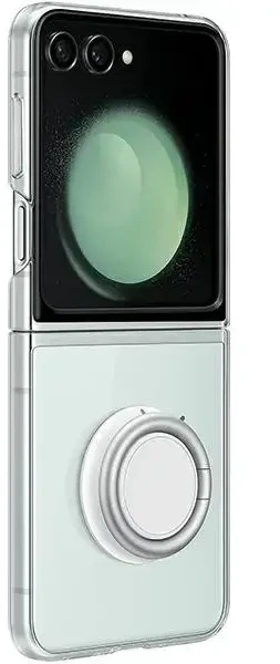 „Samsung EF-XF731CTEGWW Z Flip5“ permatomas, skaidrus įtaiso dėklas