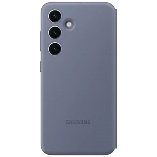 „Samsung Galaxy S24 Smart View“ piniginės dėklas, violetinis