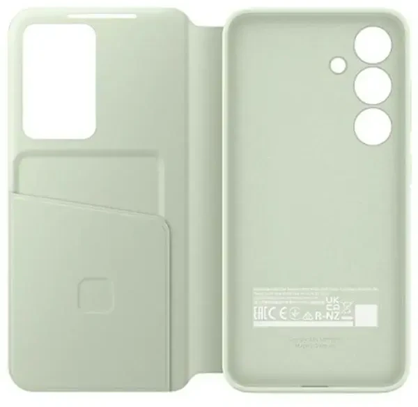 Samsung EF-ZS926CGEGWW Smart View Wallet dėklas-knygelė, skirta Samsung Galaxy S24+ žalias