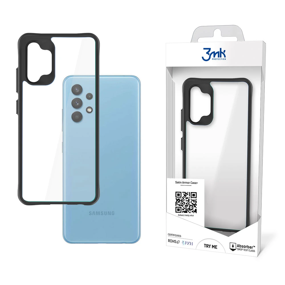 3MK 3MK SatinArmor+ dėklas Sam A325 A32 4G karinis